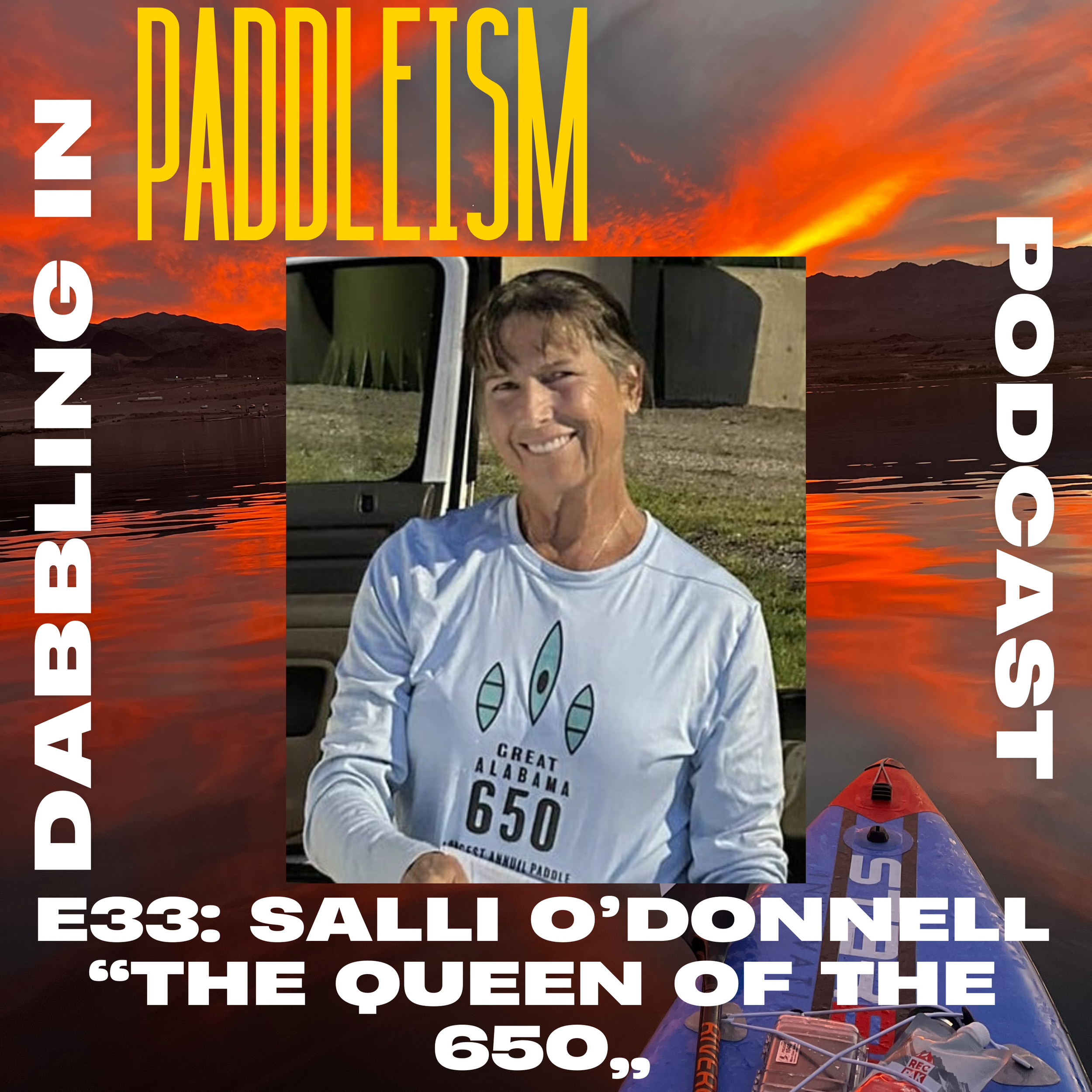 In this episode, Chris Thomas sits down with legendary ultramarathon paddler and “Queen of the 650”, Salli O’Donnell from Alabama. While Salli certainly has a very decorated paddling career, most recently she’s coming off of overall solo victories in