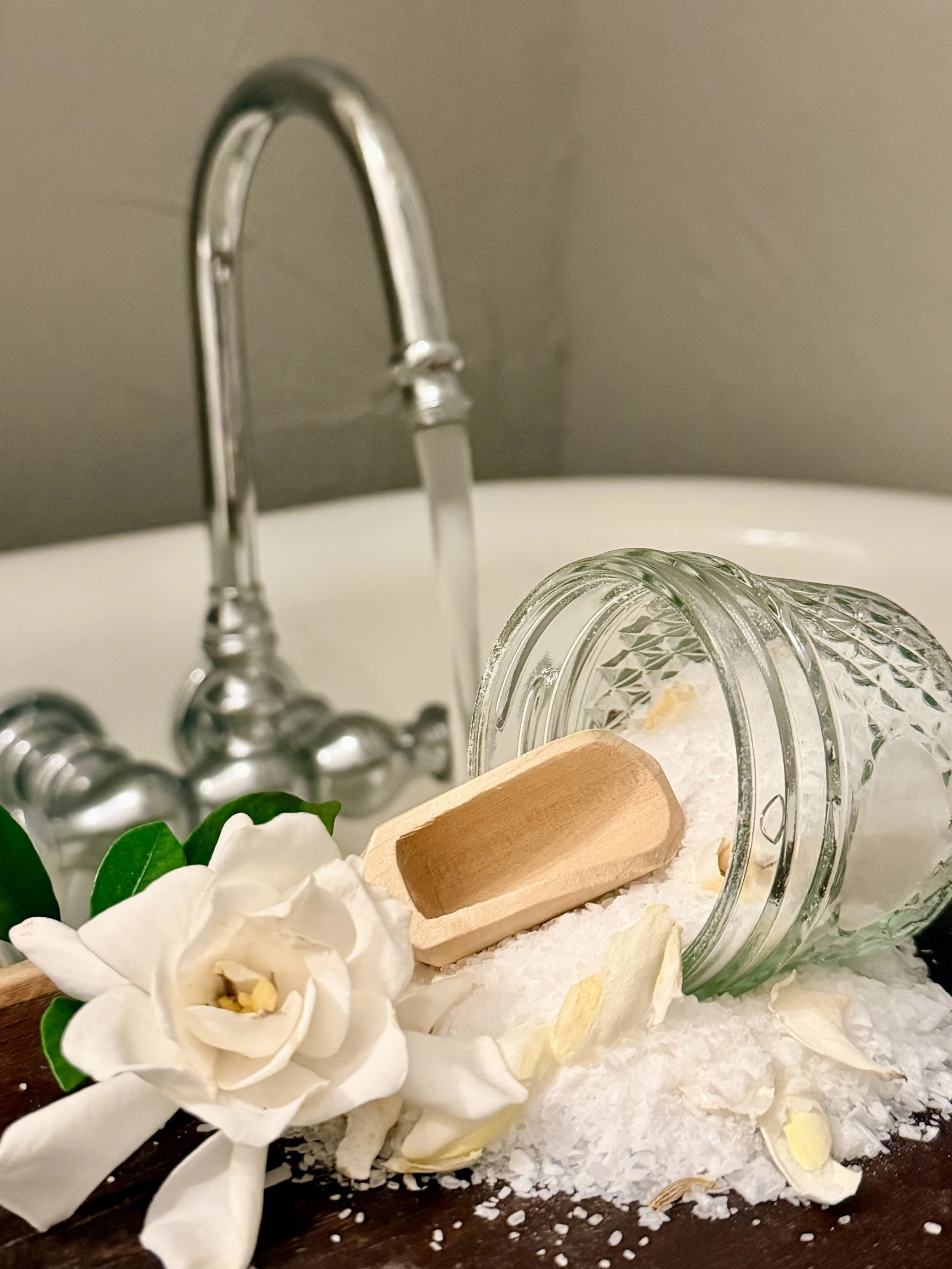 HomeMade Soothing Bath Salts.