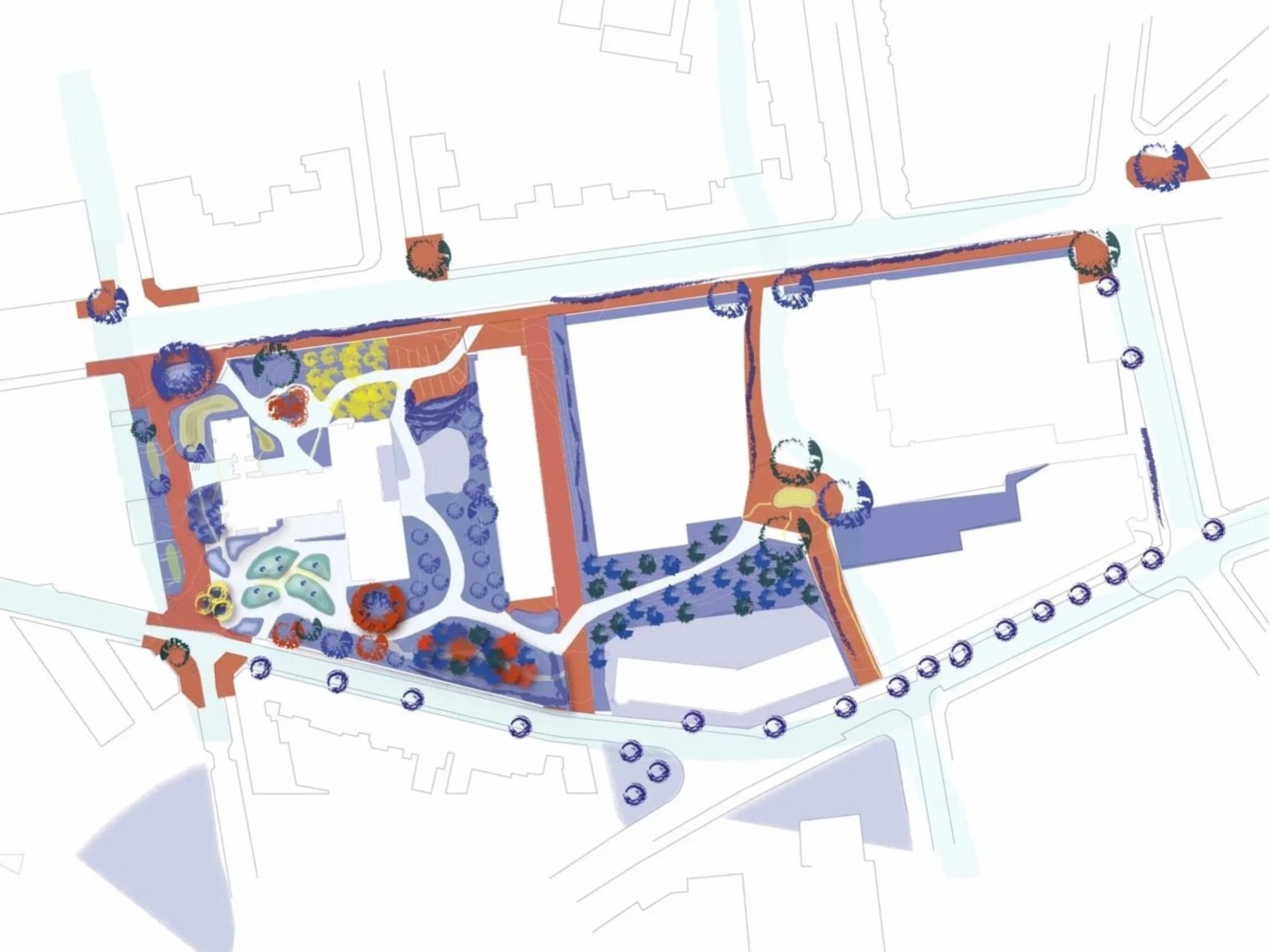 Anderlecht Scheut Museum site : masterplan