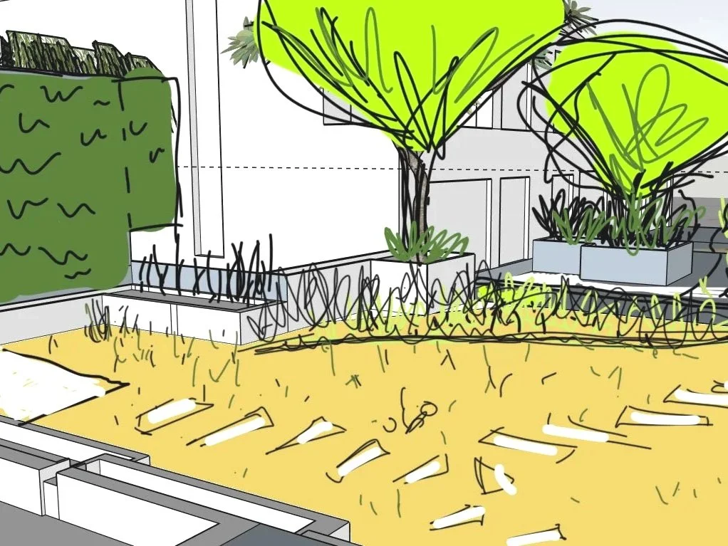 Bierbeek - Simonproject- new (roof)gardens for the old school