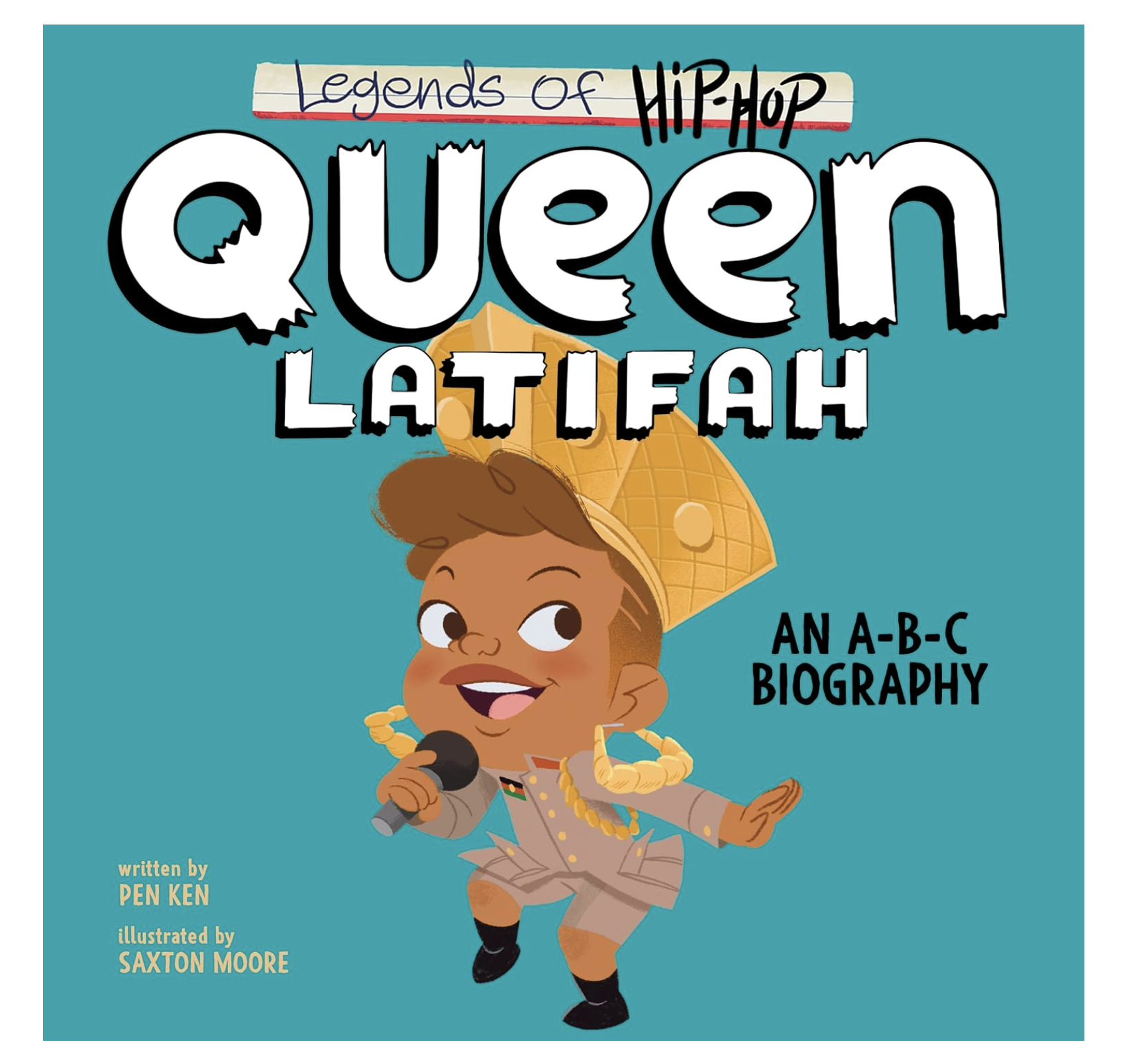 Legends of Hip-Hop: Queen Latifah - by Pen Ken (Board Book)