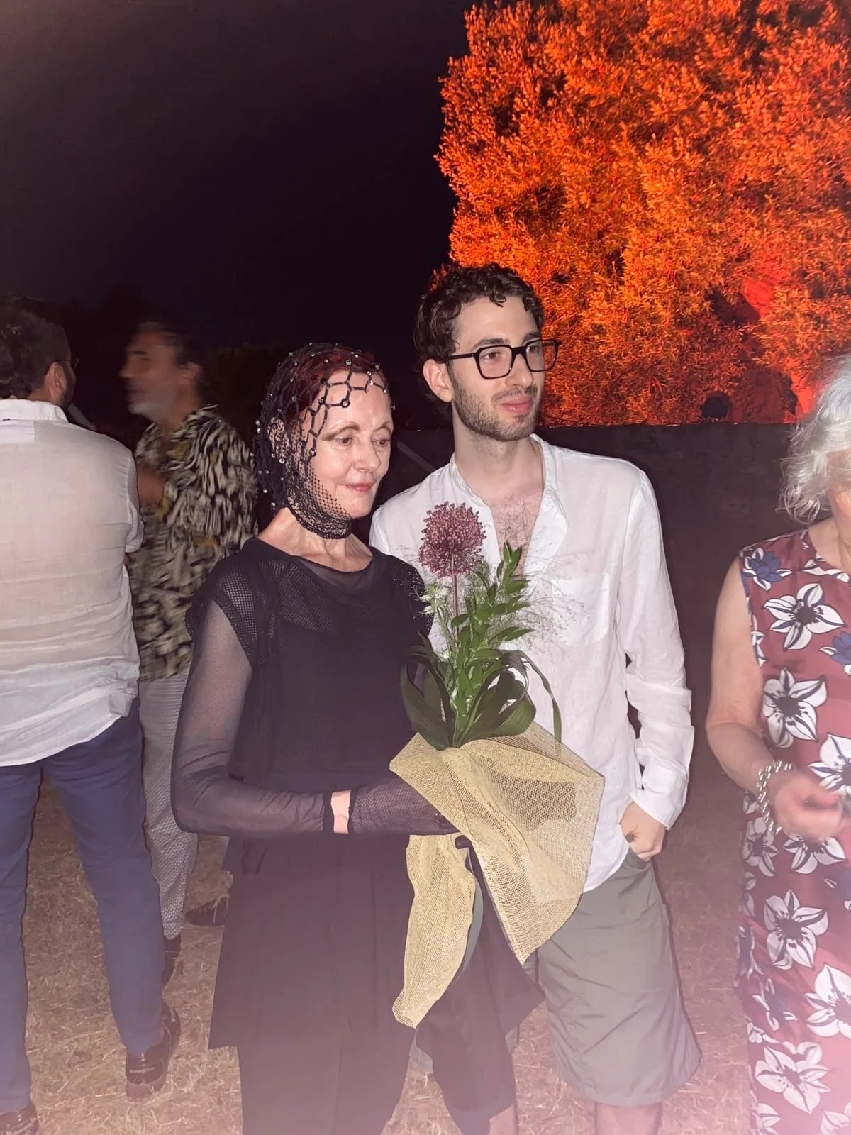 con Patrizia Valduga