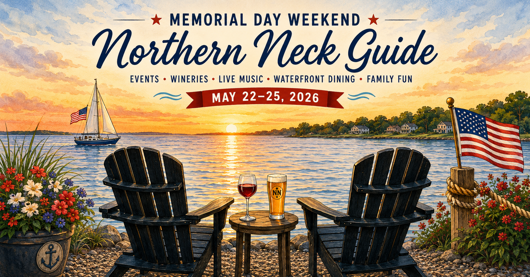 Memorial Day Weekend in Virginia’s Northern Neck (2026)