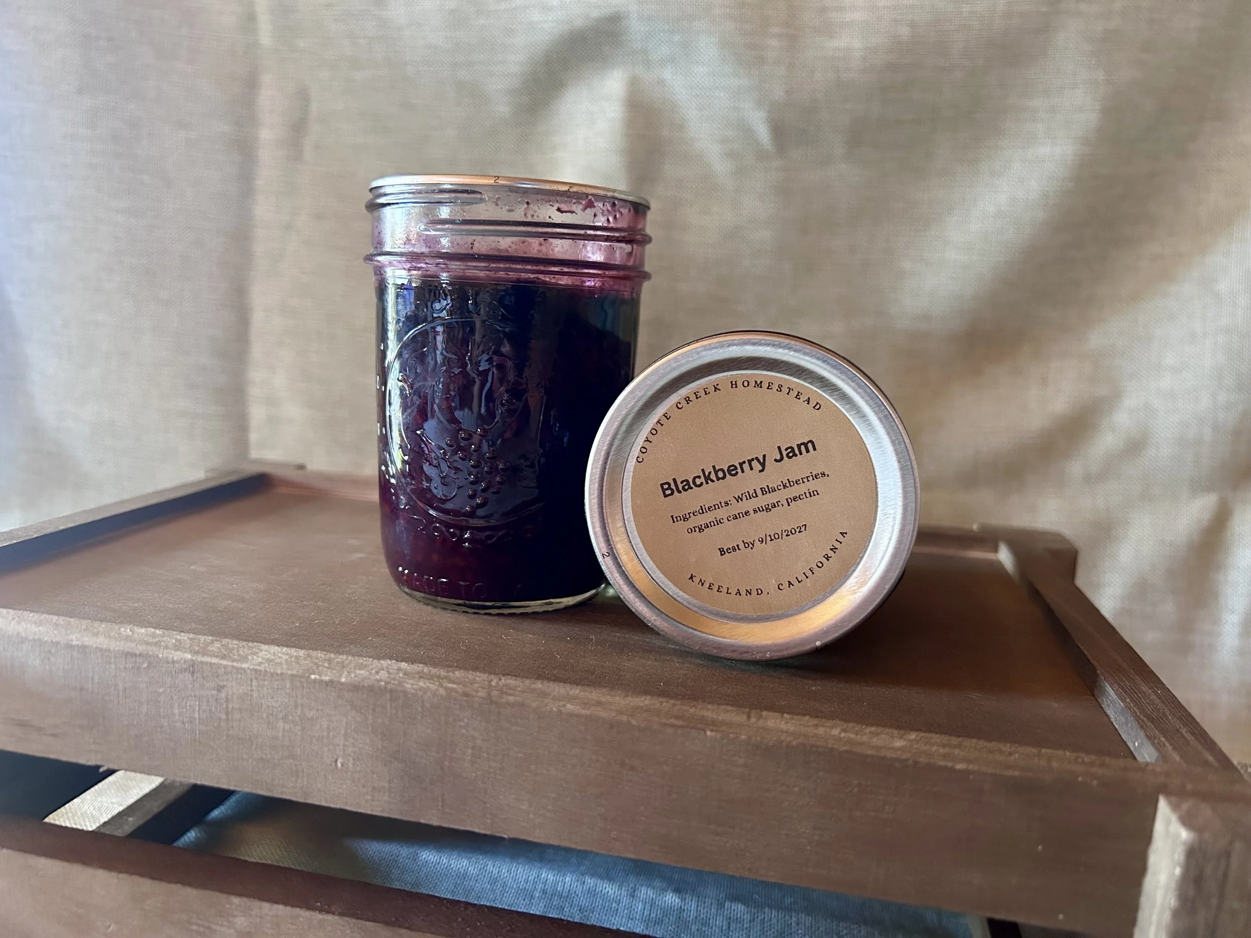 Blackberry Jam 1/2 Pint - 8oz