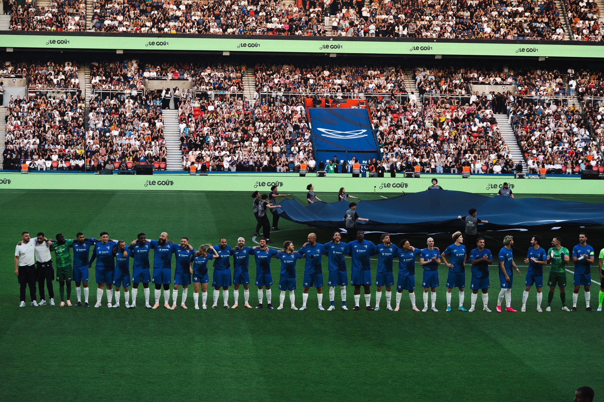 Eleven All Stars France vs Angleterre