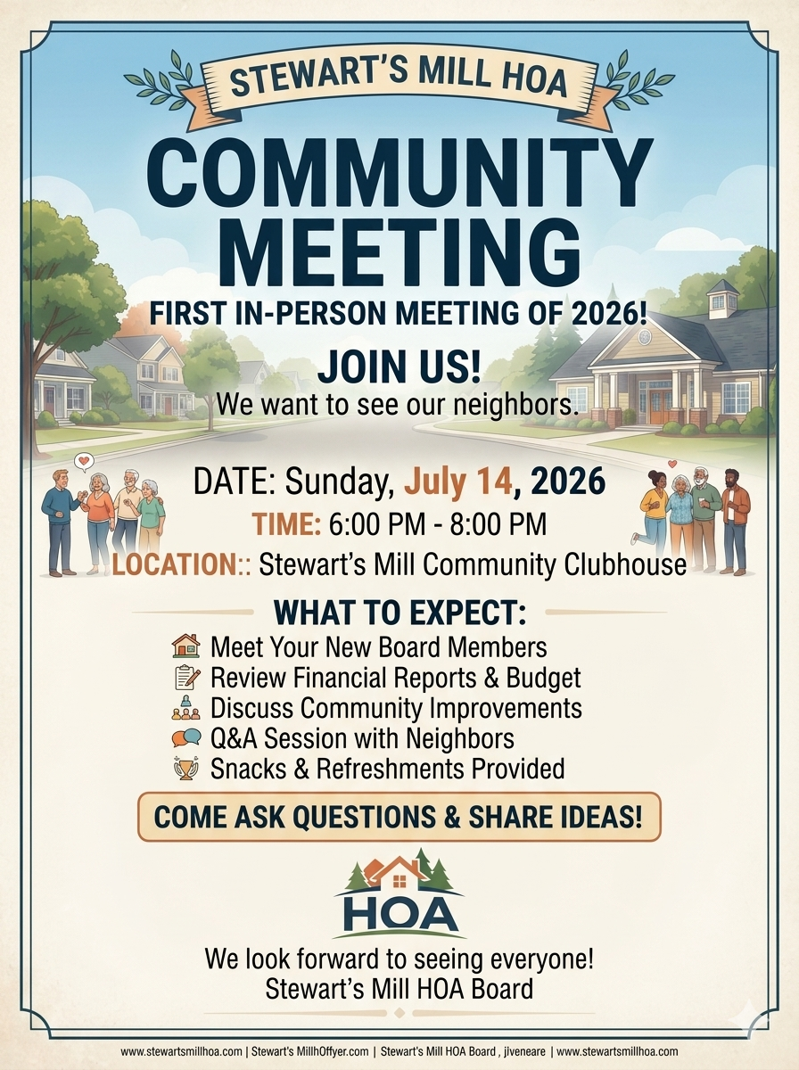 Community Meeting