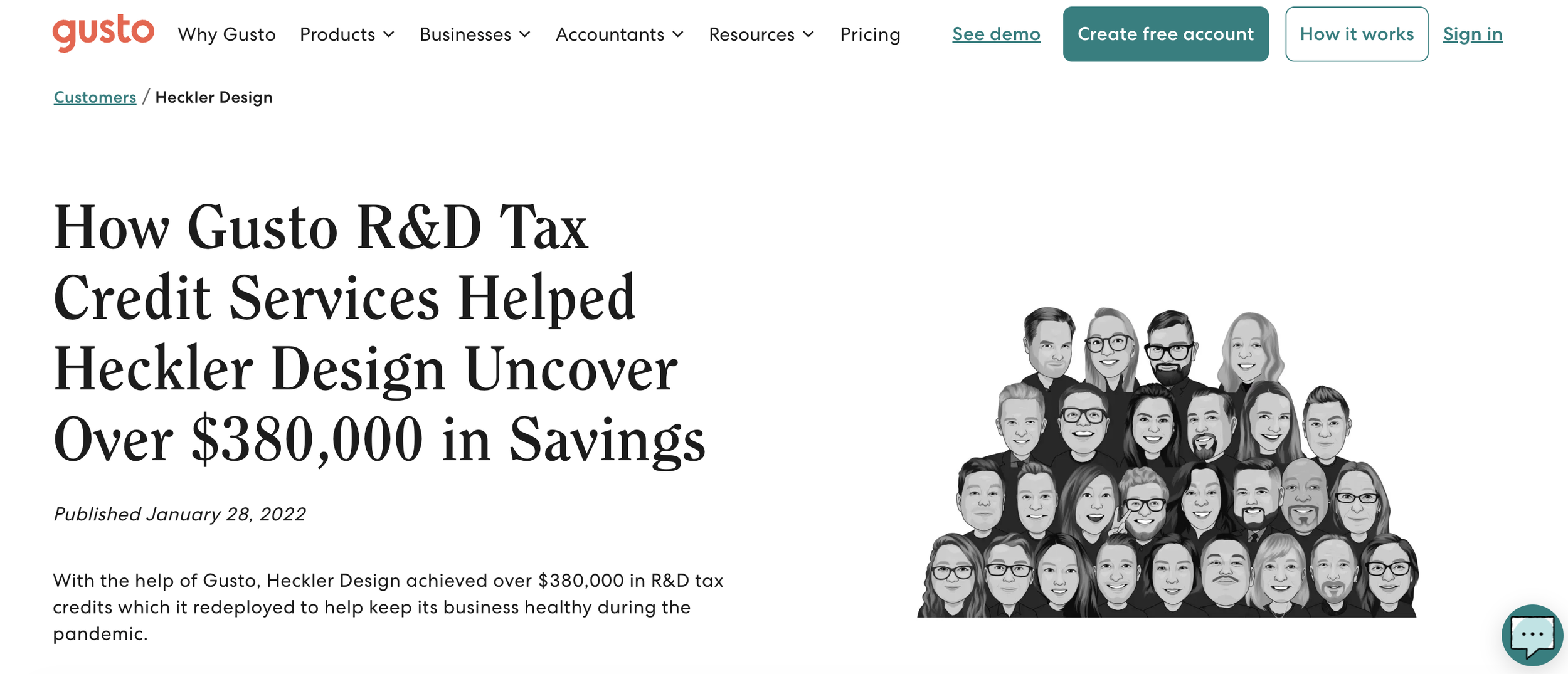 Heckler Design employee pyamid.