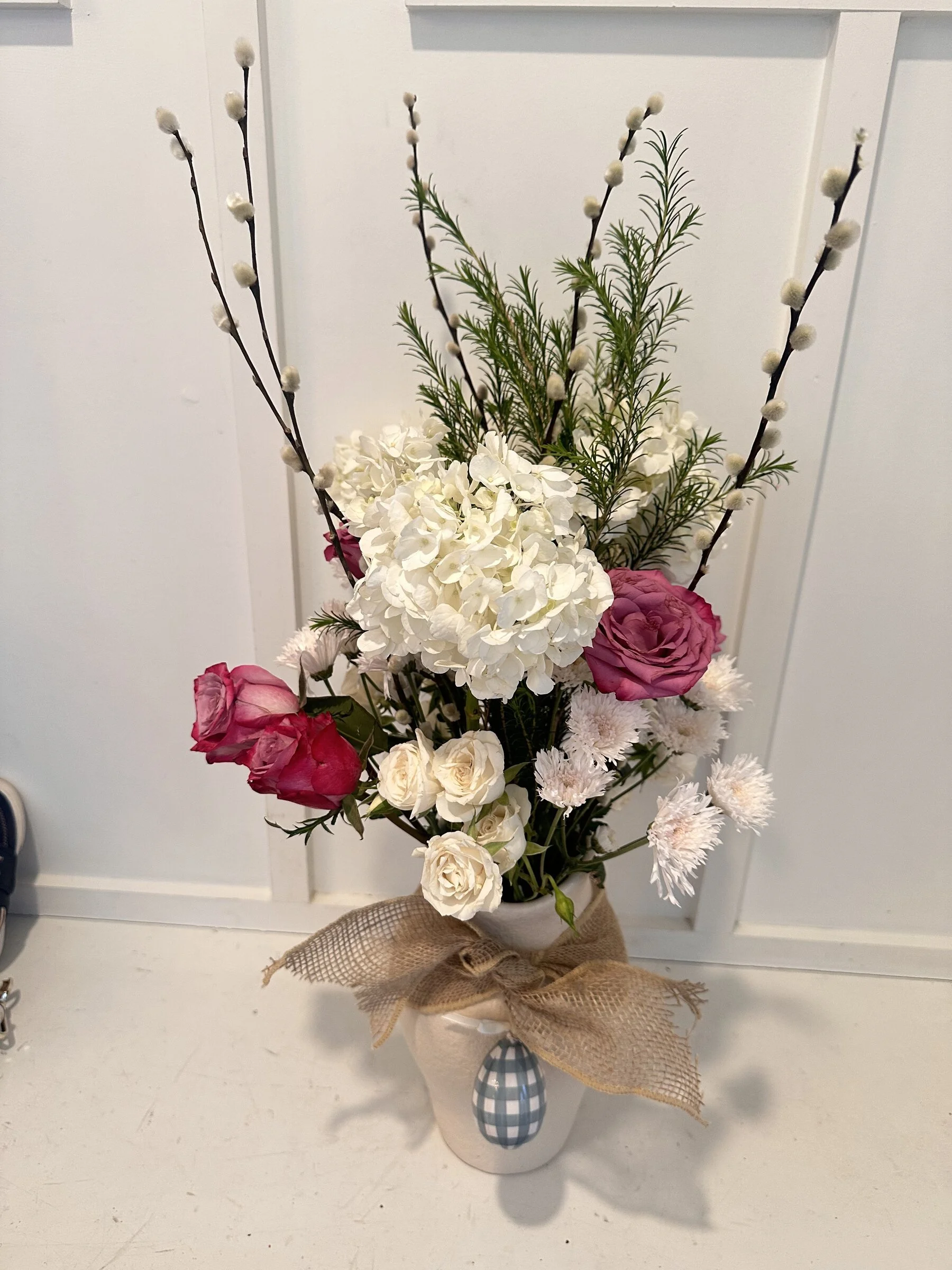 mauve-rose-white-hydrangea-burlap-easter-arrangement-apex-nc.jpg