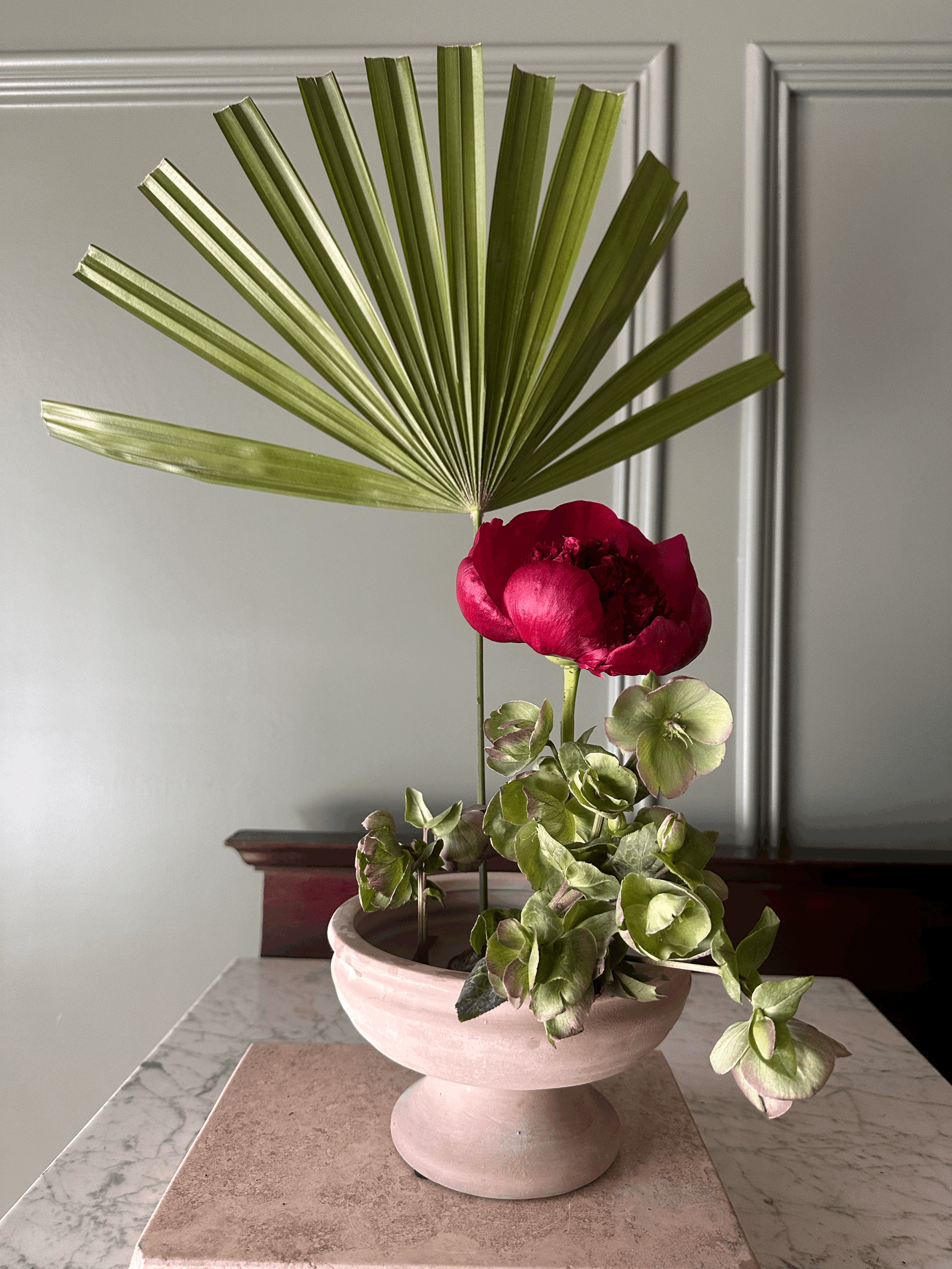 Ikebana Inspired Arrangement