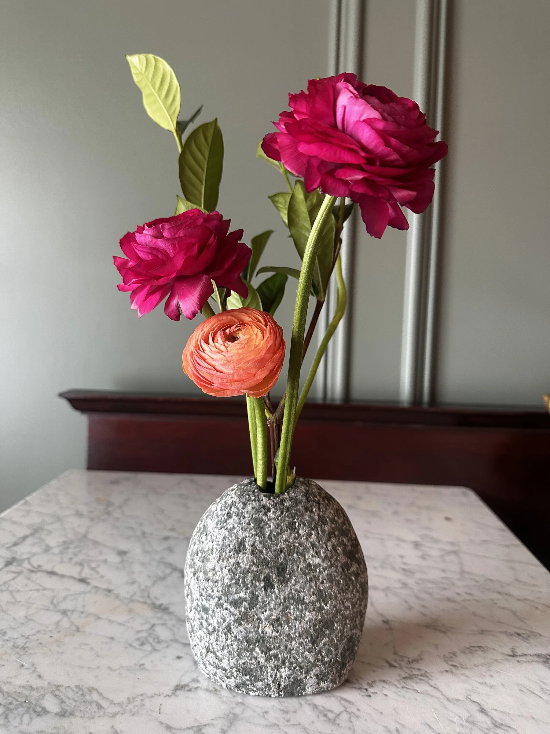 Beach Stone Vase