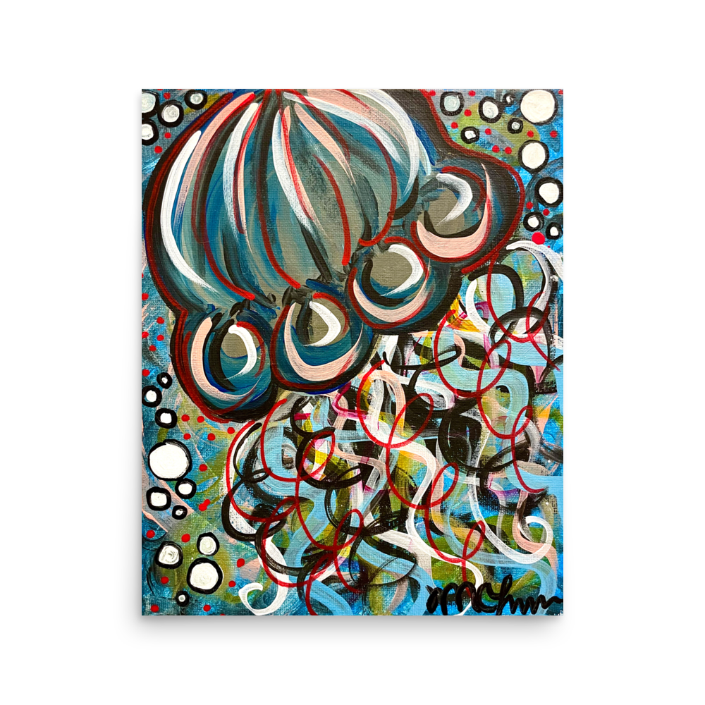 Jellyfish — Michaela Tarantino Art Print