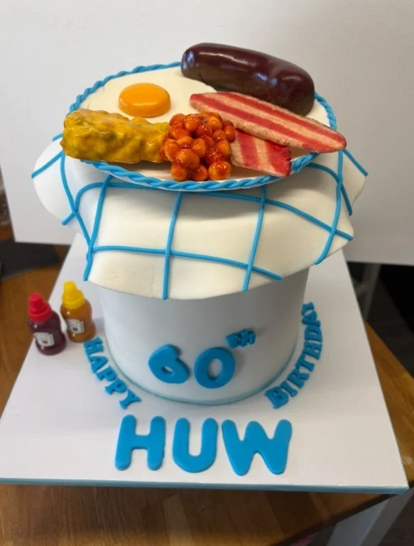 Full English Anyone? novelty cake