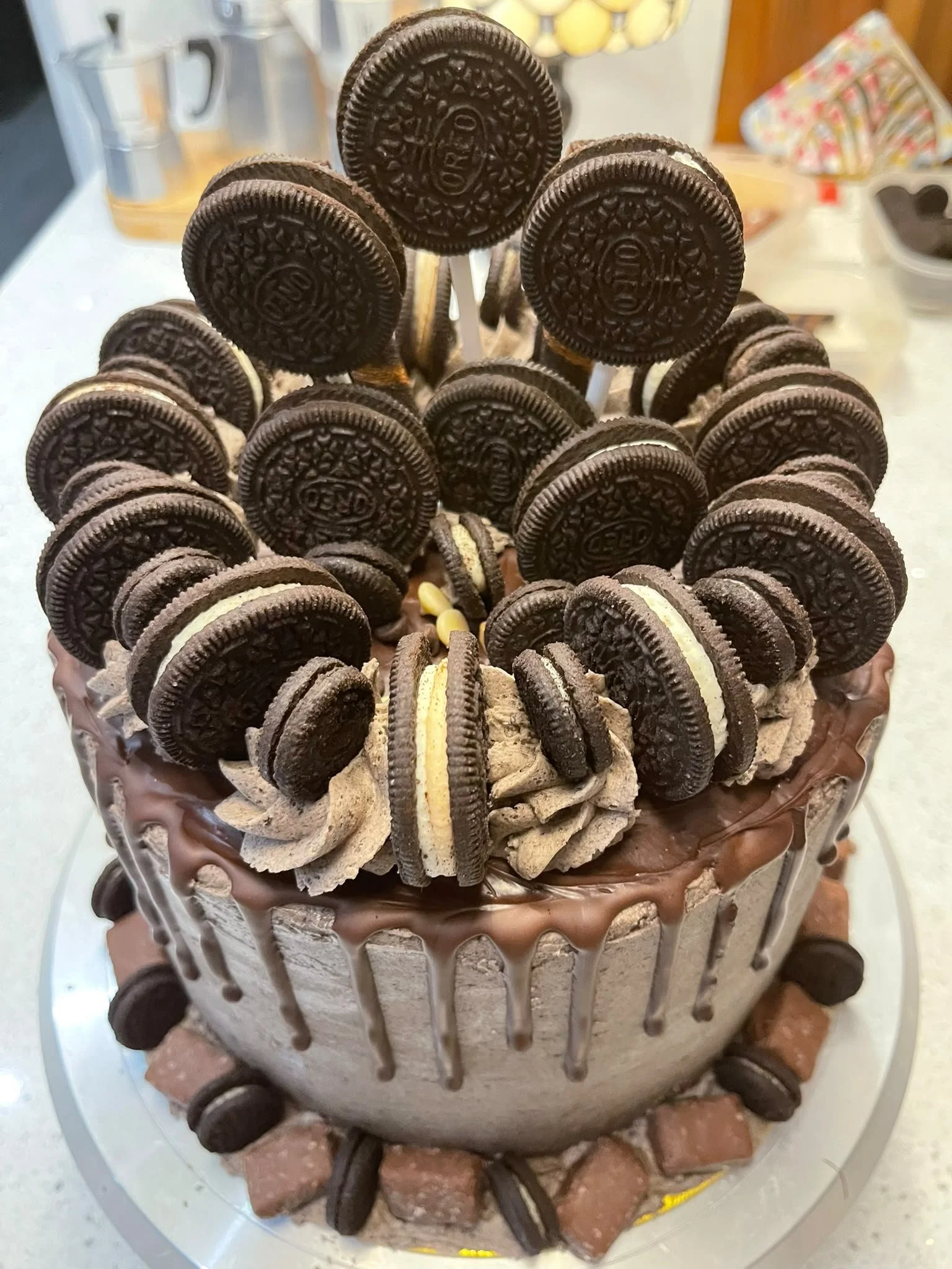 For the Love of Oreos celebration cake