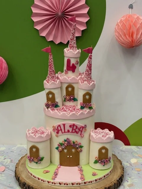 Princess Castle - novelty cake
