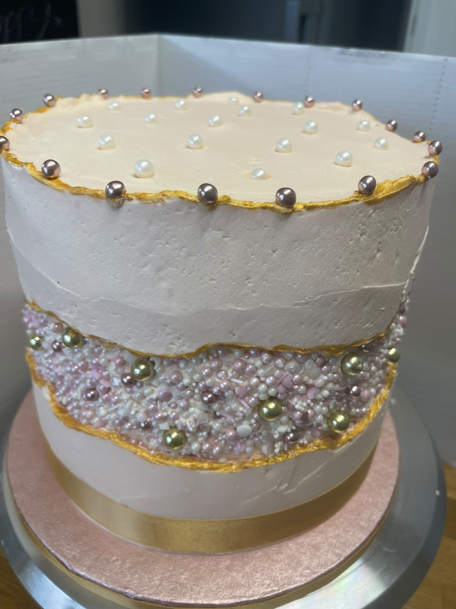 Fault Line celebration cake
