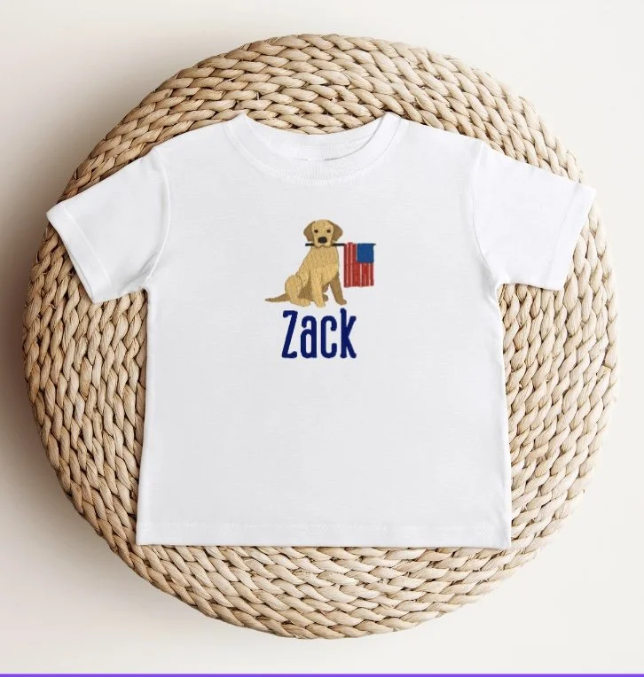 July 4  - Patriotic Puppy