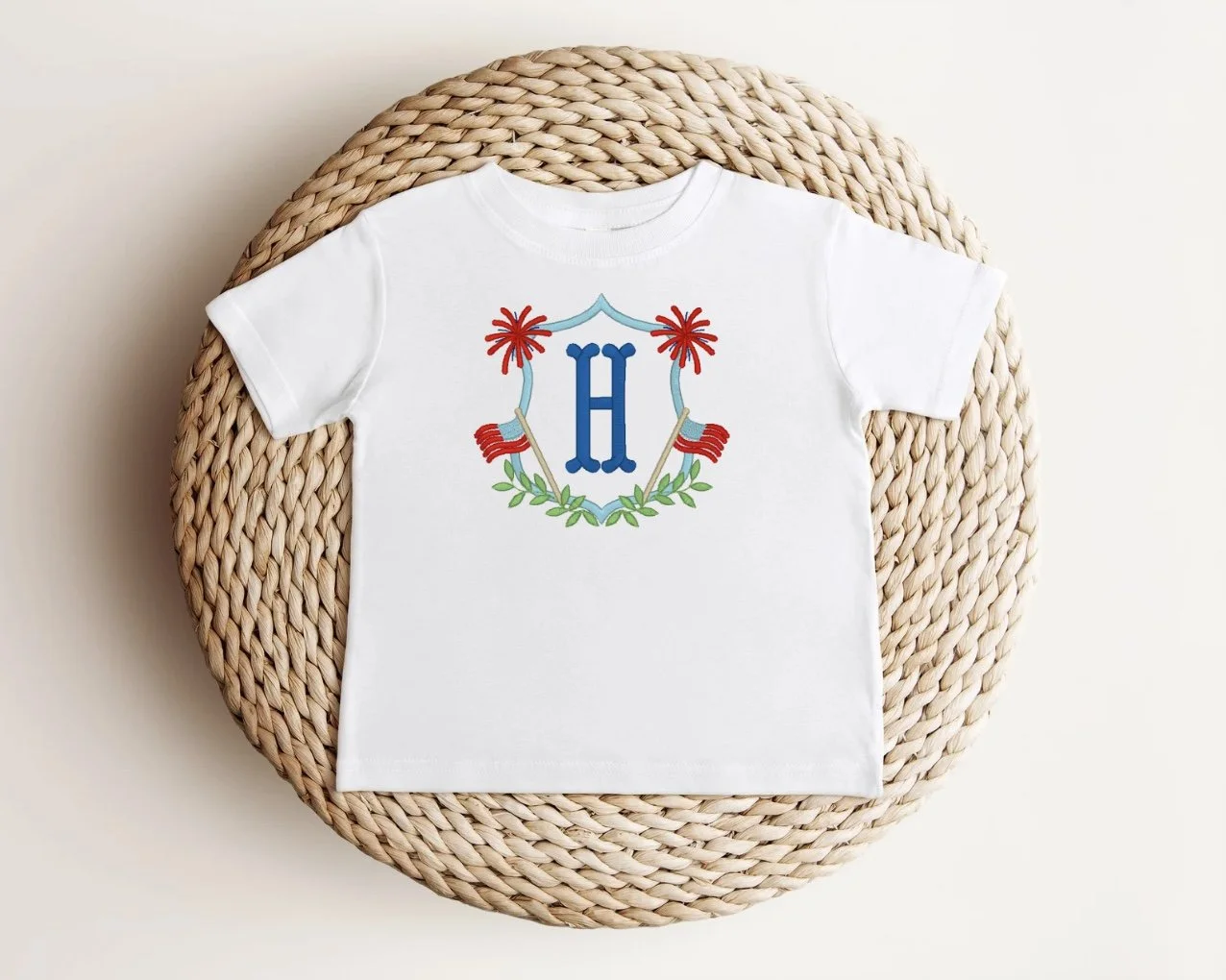 July 4  - Patriotic Crest