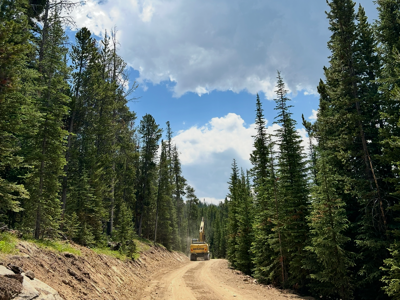 Mining excavation montana