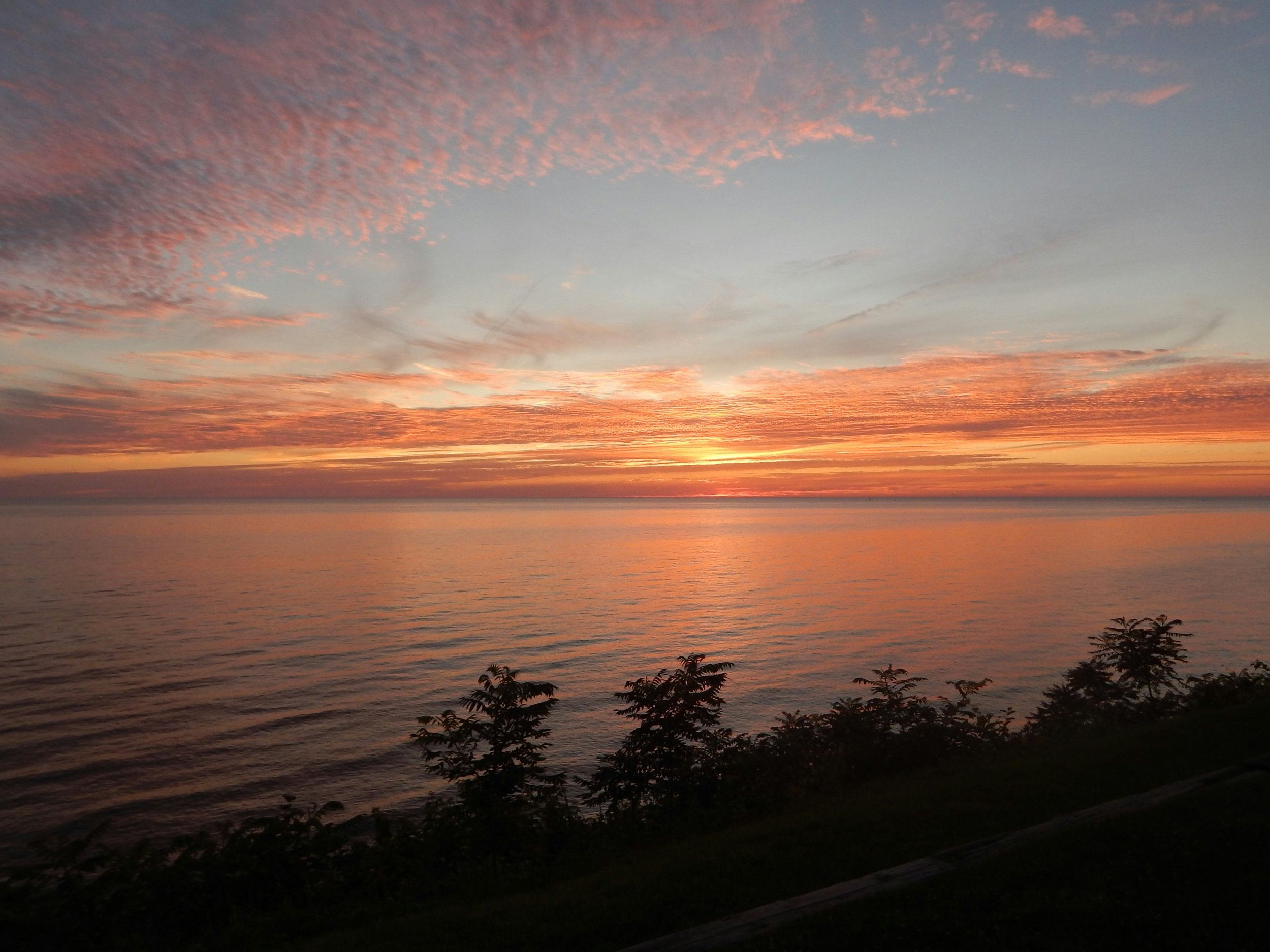 Sunset view over the Mediterranean coast, inspiration for Villa Dostie Med 2035