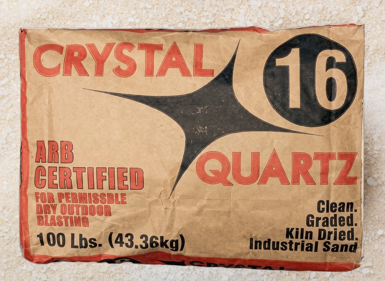 Crystal Quartz sand original design.