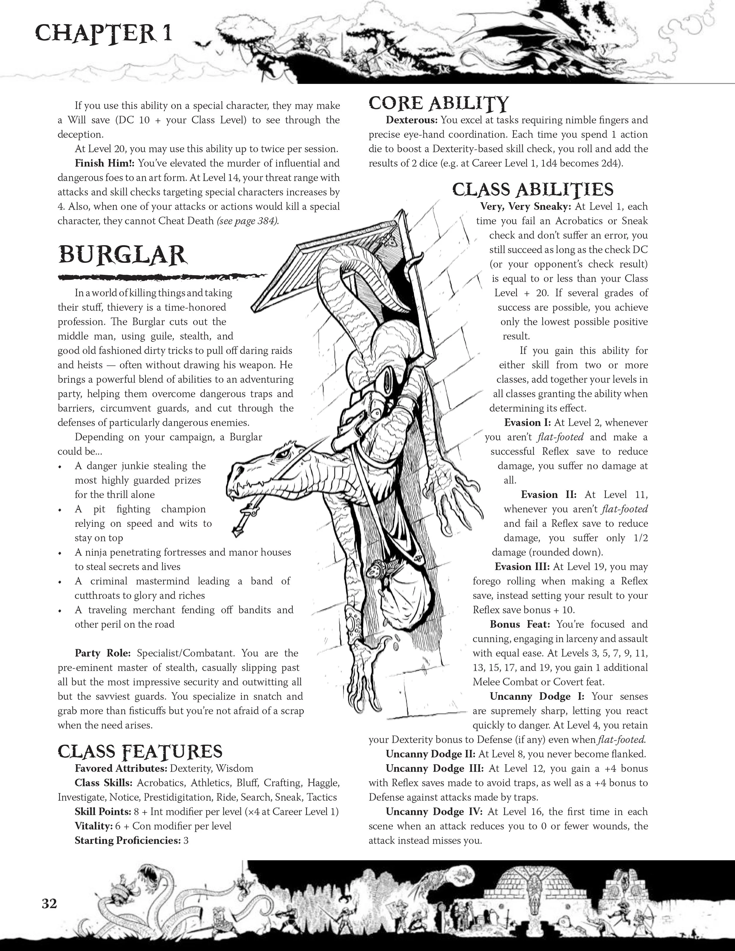 Fantasy Craft interior layout.