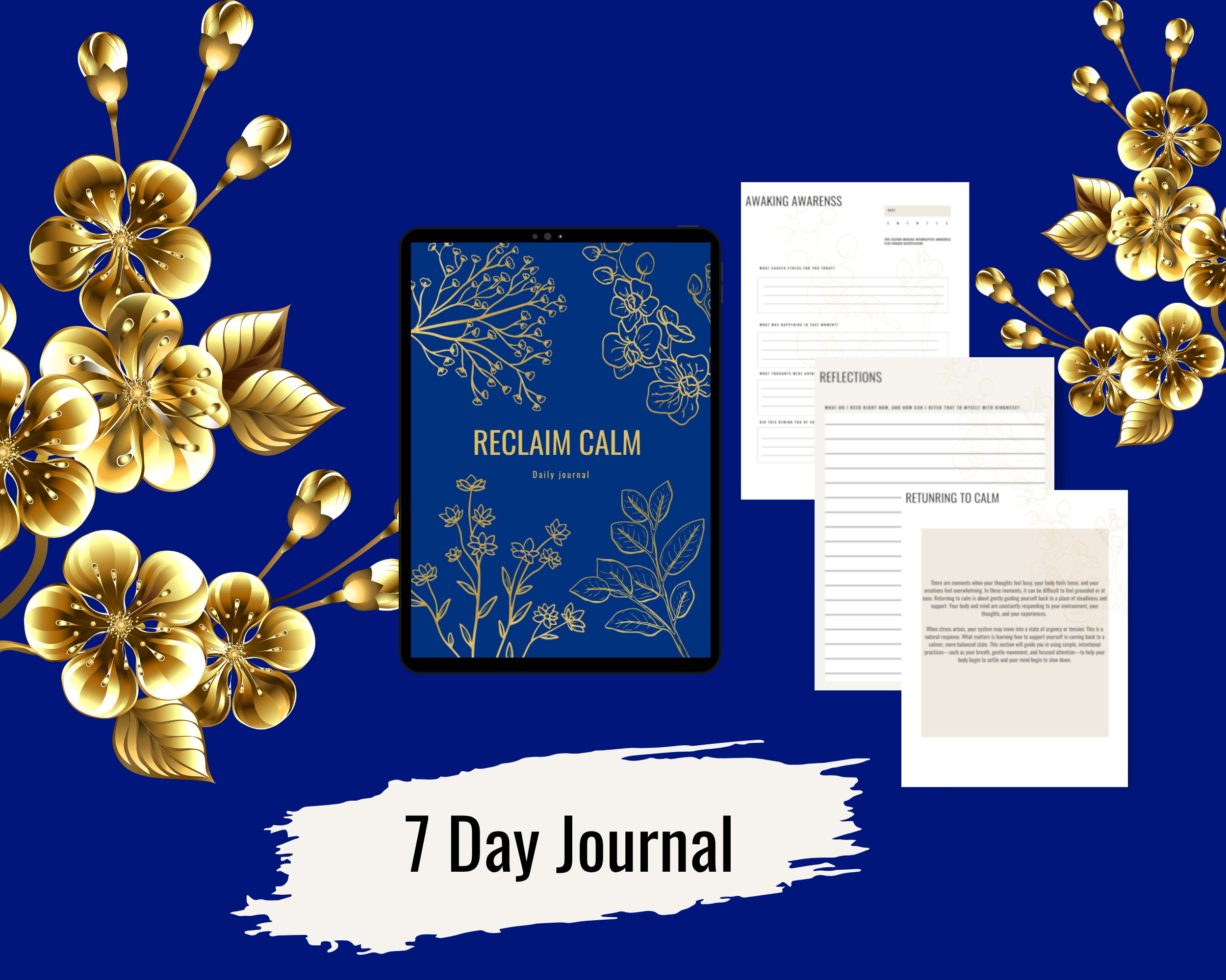 Reclaim Calm Journal