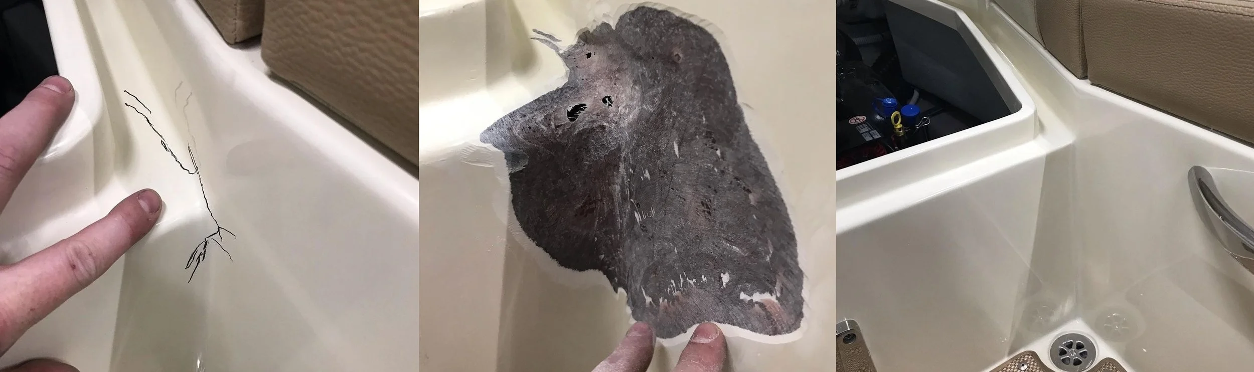 Structural Stress Crack Repair & Gelcoat Restoration