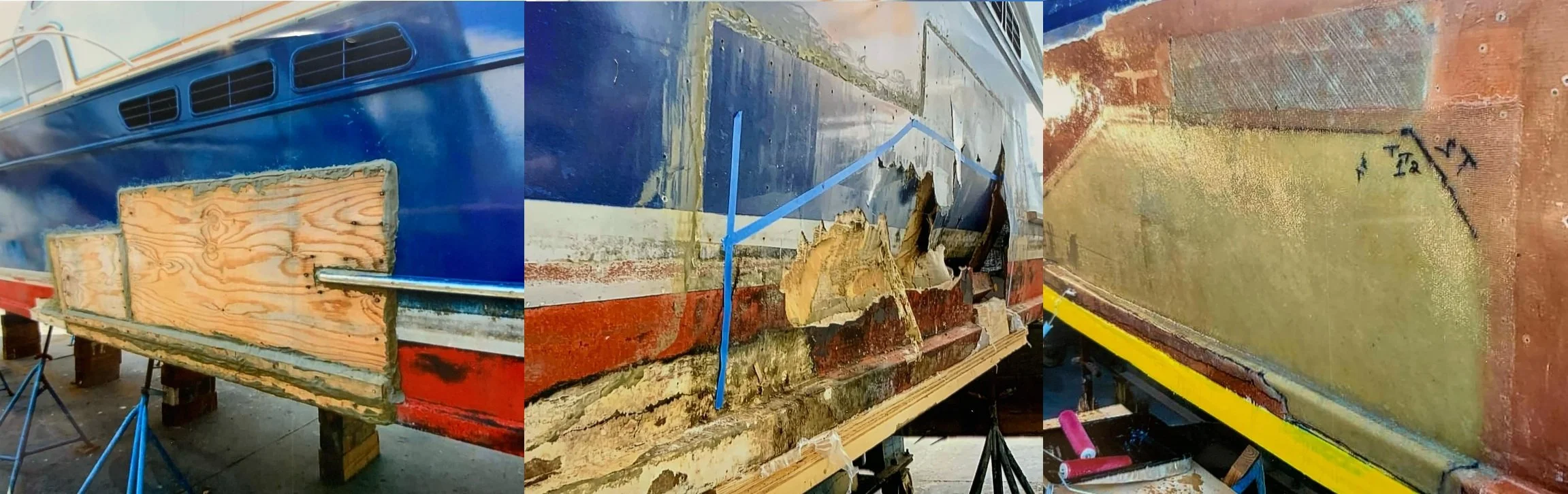 Large-Scale Hull Core Replacement & Structural Lamination