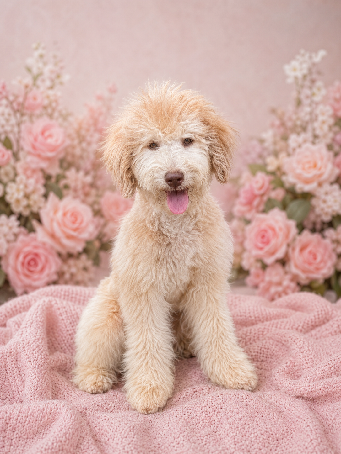 trained bernedoodle girl for sale