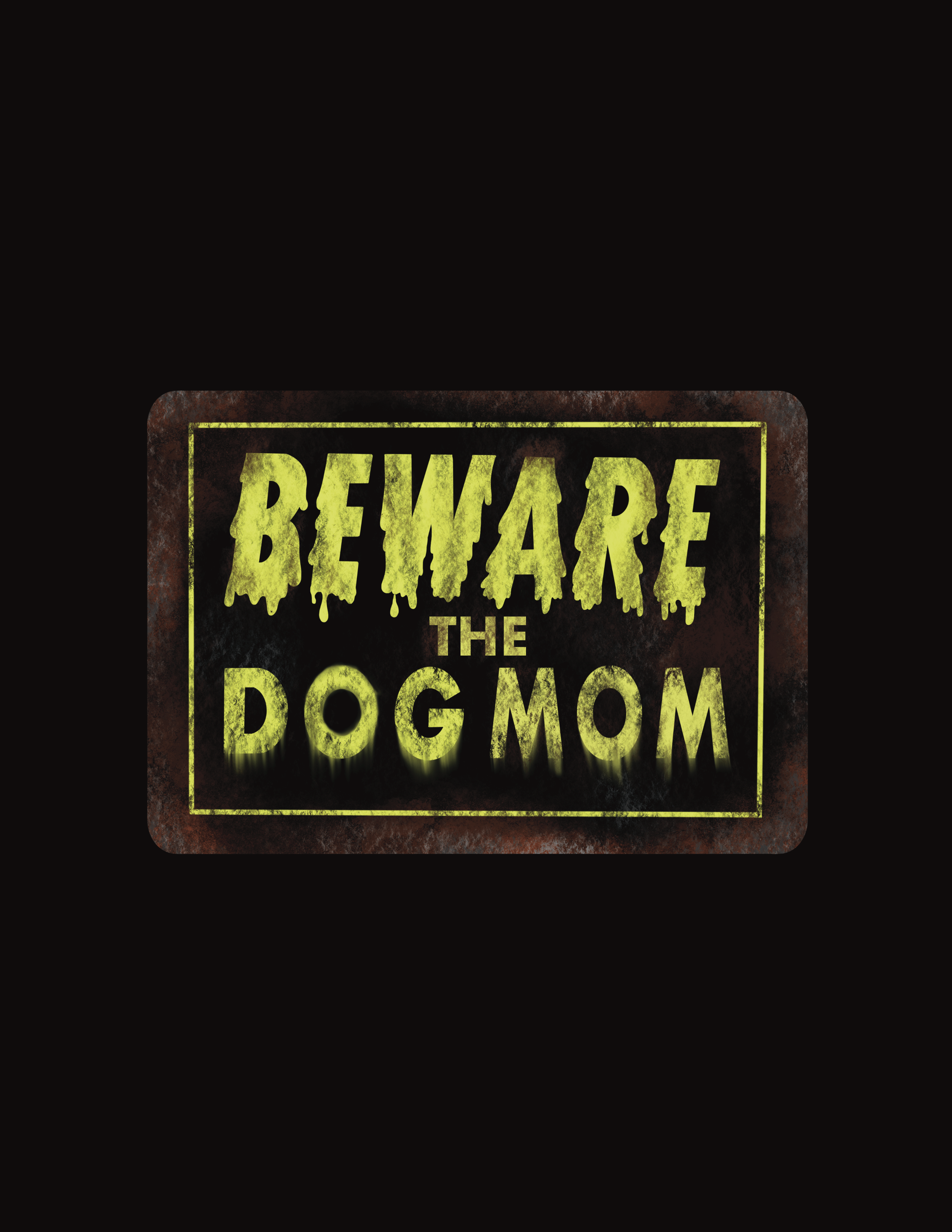 Beware the Dog Mom Sticker