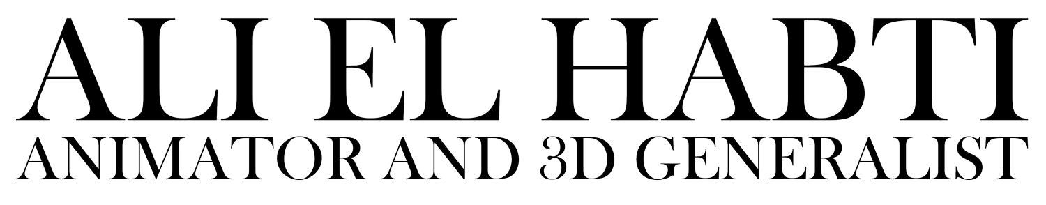 Ali El Habti, Animator and 3D Generalist
