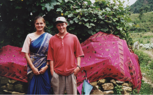 John and Kristi during PC Nepal training