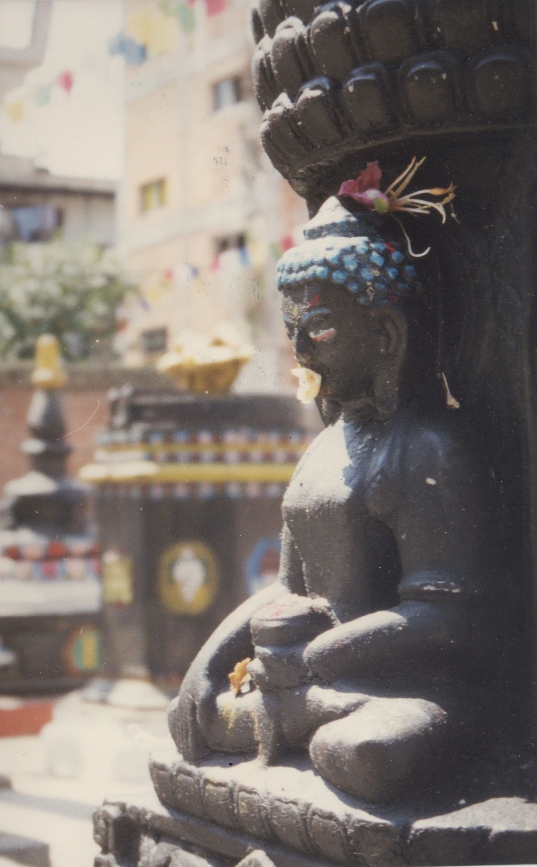 Buddha at the local stupa