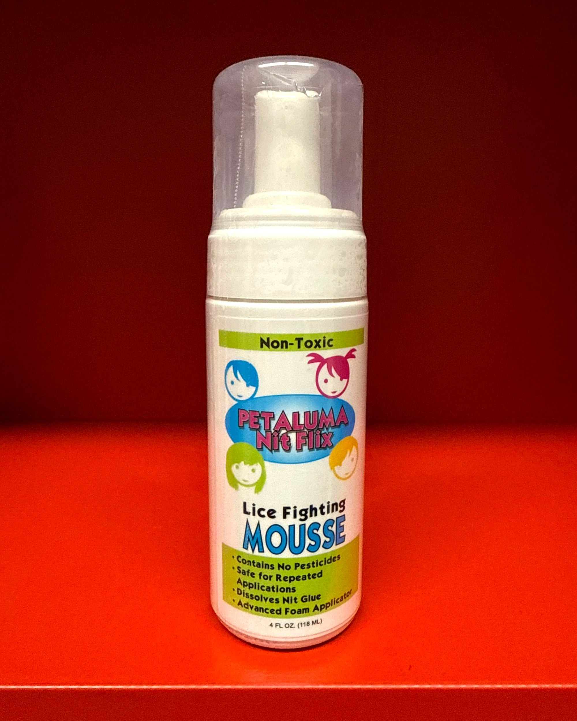 Lice Fighting Mousse to dissolve nit glue