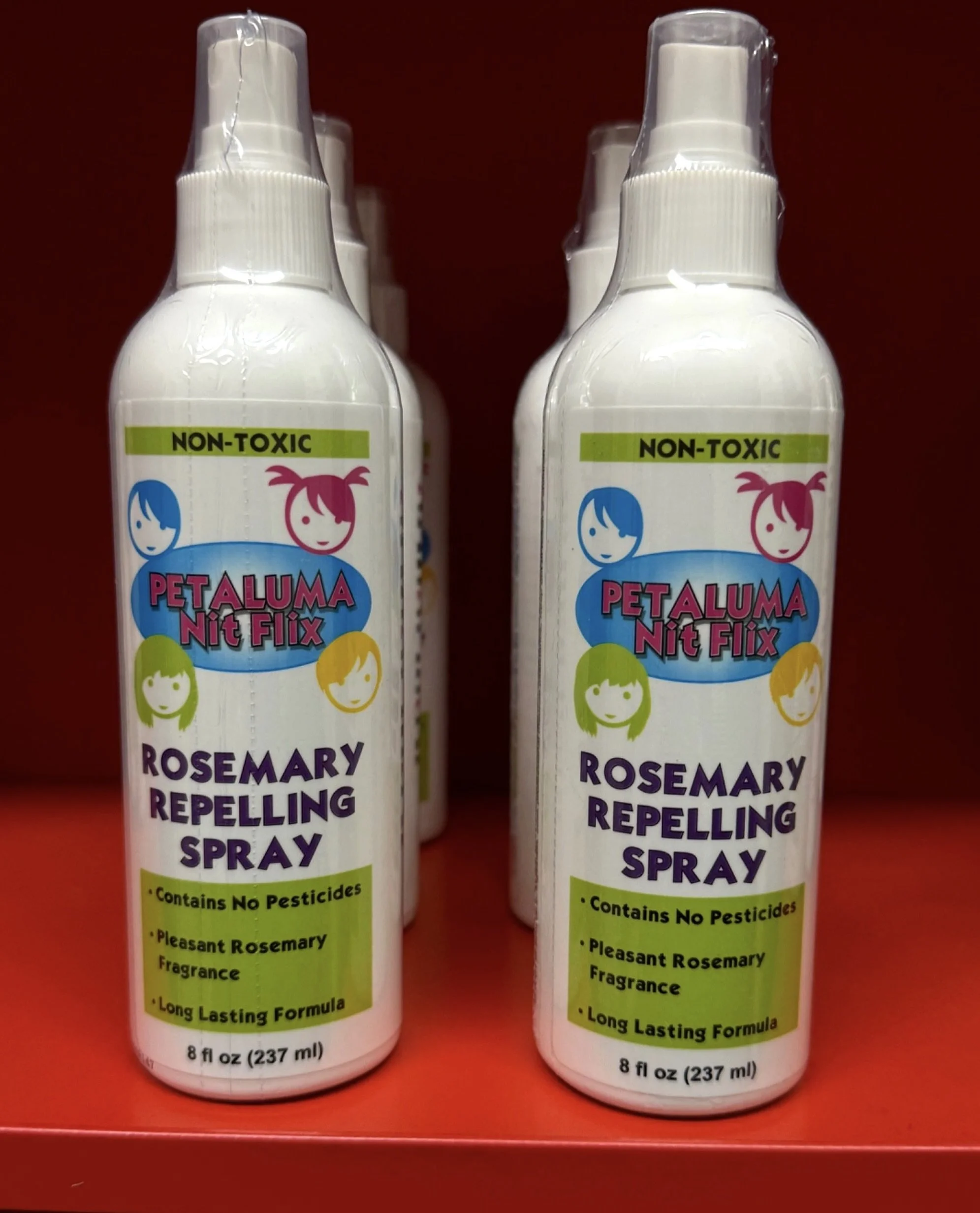 Rosemary oil spray for lice repellant