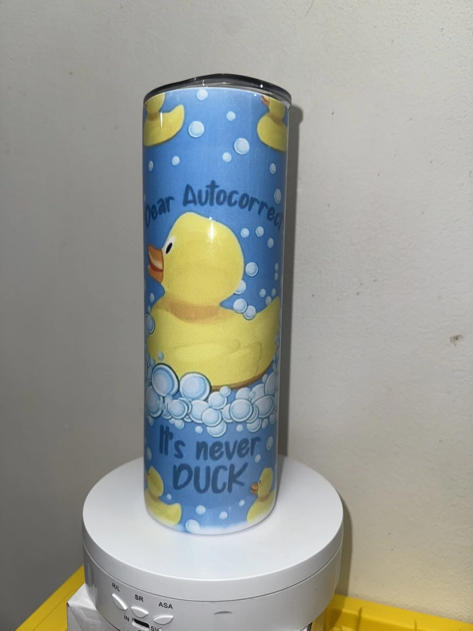 20-30oz RTS Stainless Steel Sublimation Tumbler (Clear Lid)