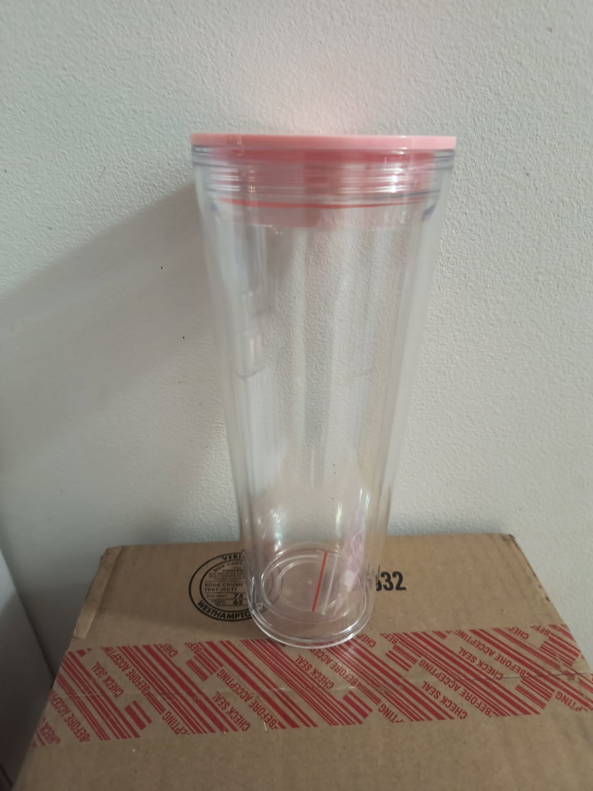 12/16/18/20/22/24/40 oz CUSTOM Snow Globe Tumbler (Clear Lid)
