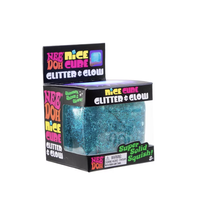 Needoh Nice Cube Glitter and Glow (Colors May Vary)
