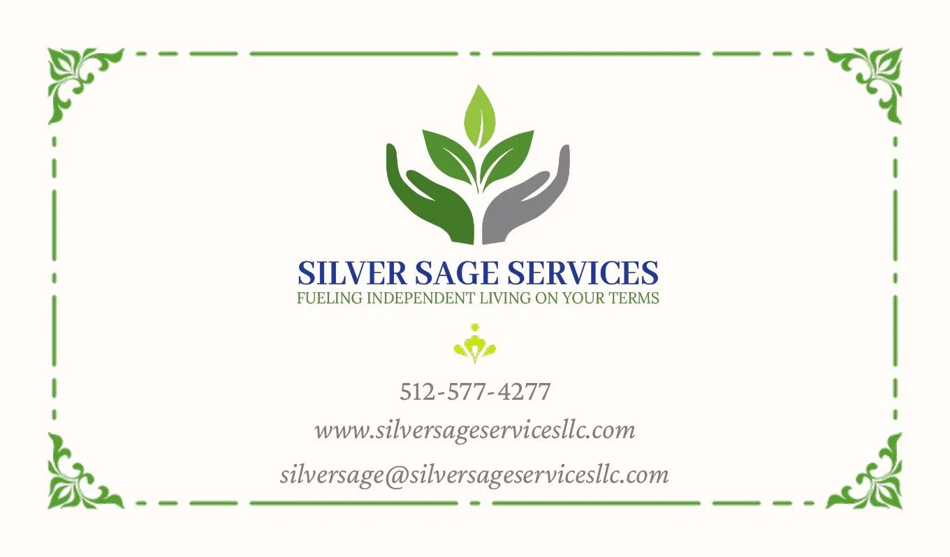 Silver Sage Concierge Services, LLC Empowering seniors and bringing peace of mind to families. 