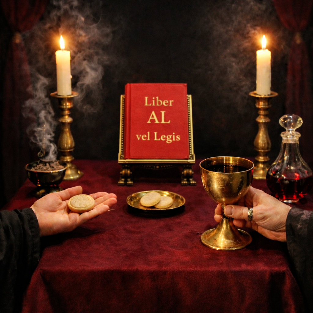 THELEMIC 'Eucharistic Rite of The Star & Flame' - (Monthly)