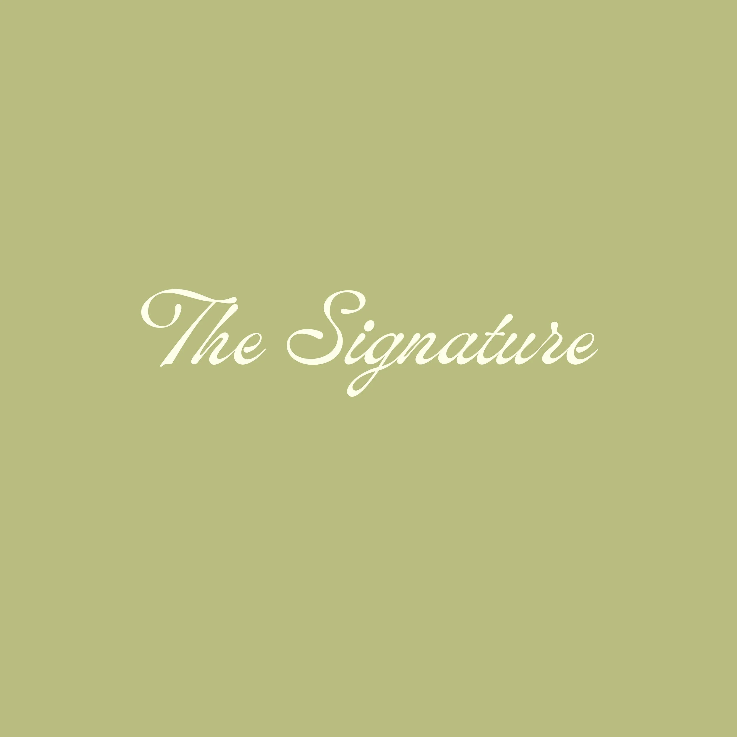 The Signature