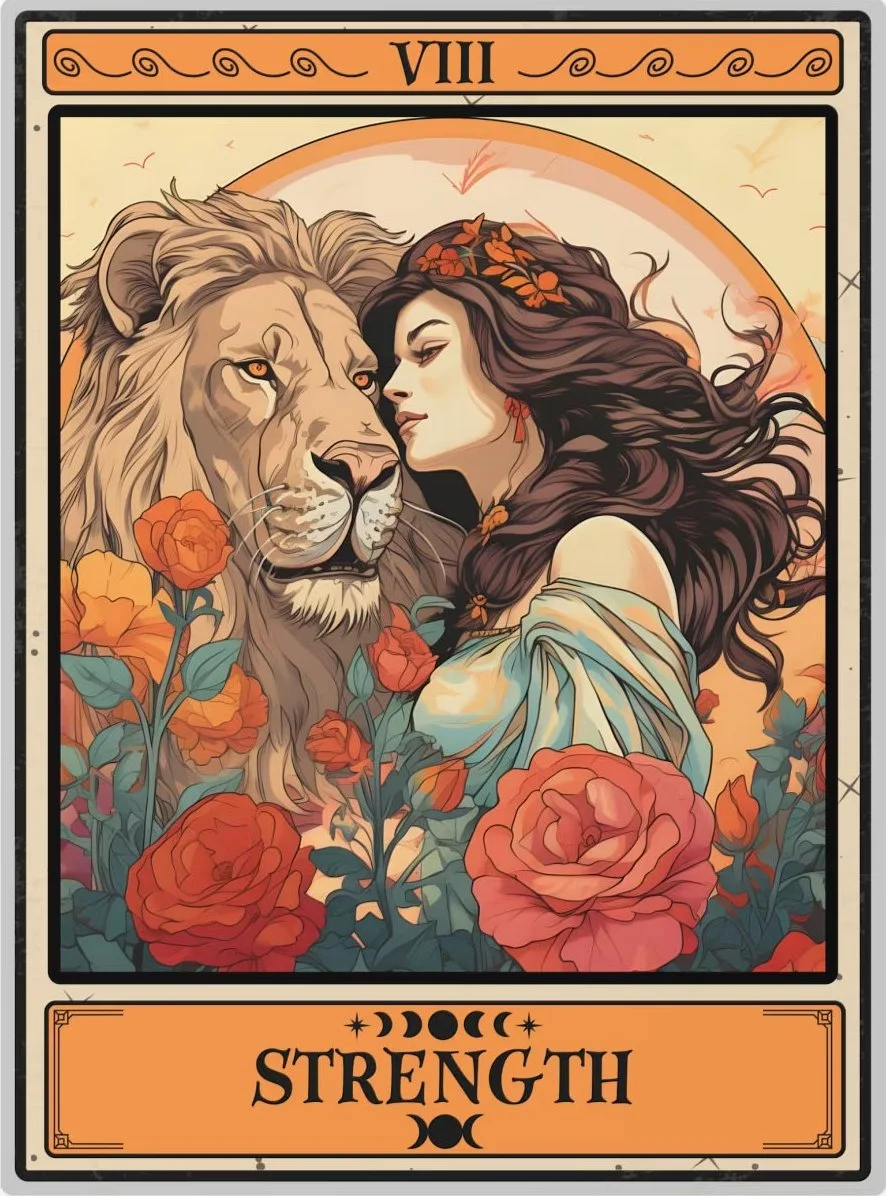 Programs & Workshops: Images of the Tarot Strength Card: Historical, Modern, and Symbology