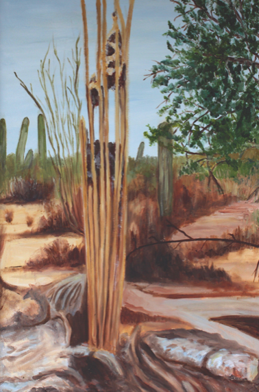 Cactus Series, 2001 - Oil