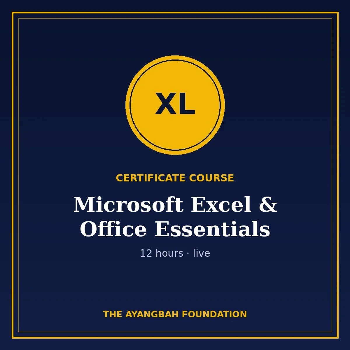 Microsoft Excel & Office Essentials