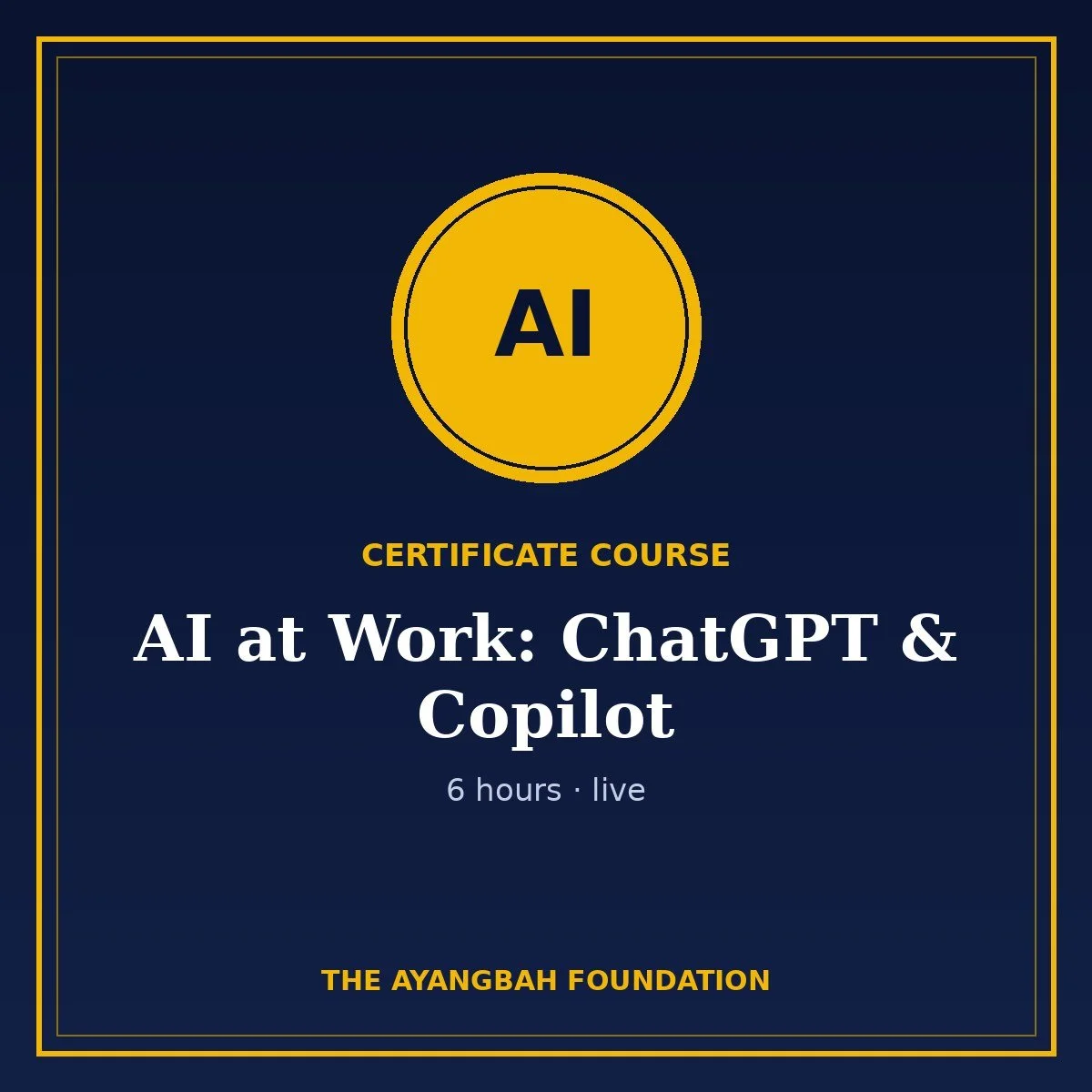 AI at Work: ChatGPT and Microsoft Copilot