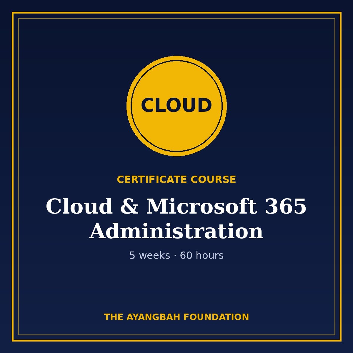 Cloud and Microsoft 365 Administration