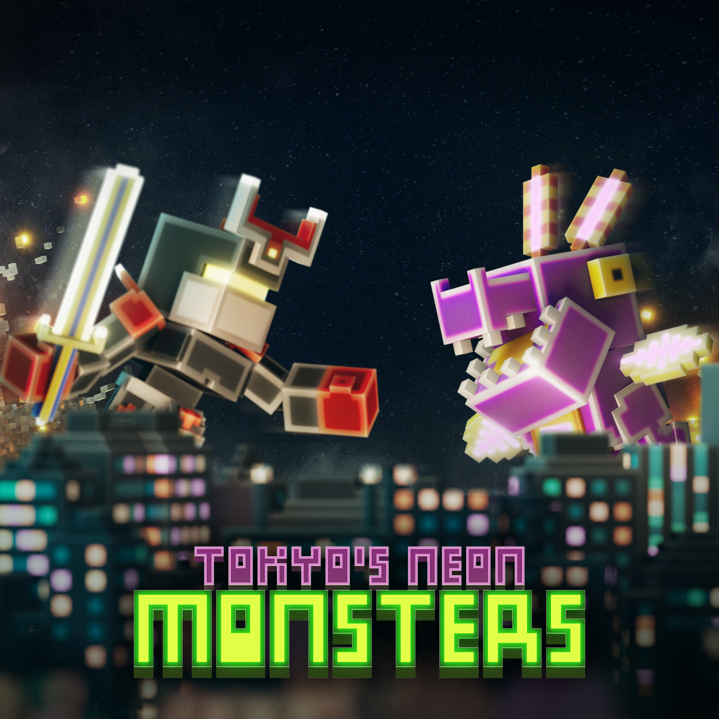 Tokyo's Neon Monsters