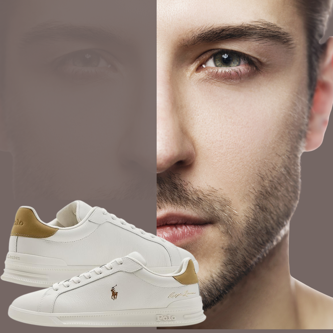 Some sneakers are made for the gym. Others are made for late lunches, city walks, and weekends that begin without an alarm. The Polo Ralph Lauren Keaton Sneaker has that clean, old-world sportiness seen along the streets of Milan and the south of Fra