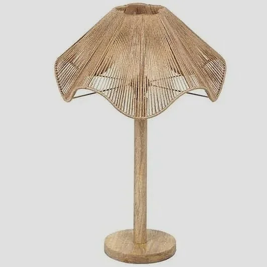 Blending playful design with earthy elegance! This wavy ripple shade casts a warm, ambient glow, creating that relaxed, lived-in atmosphere. Crafted from sustainable natural jute, it reflects a quiet appreciation for texture, material, and simplicity