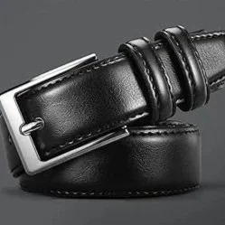 The Marino’s Premium Belt is a versatile leather belt designed to move effortlessly between dressed-up and relaxed moments. Made from genuine leather with a smooth, premium finish, it offers a clean, understated look that complements both tailoring a